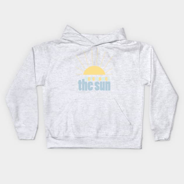 Here Comes the Sun 6 Kids Hoodie by littlemoondance